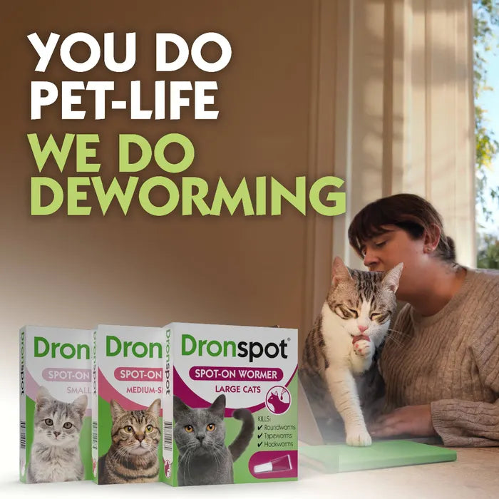 Dronspot Spot On Wormer for Cats