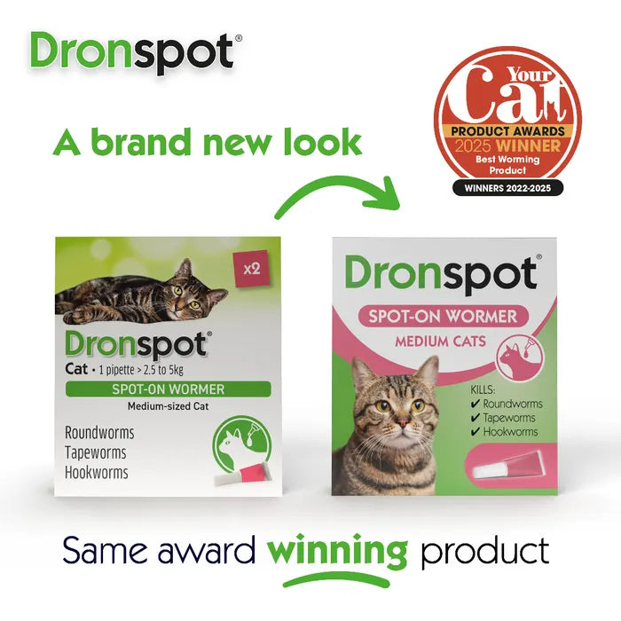 Dronspot Spot On Wormer for Cats