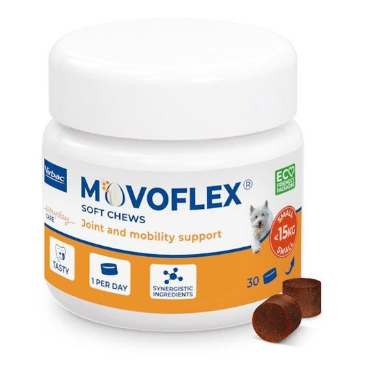 Movoflex Joint and Mobility Support Soft Chews for Dogs (30 Chews)