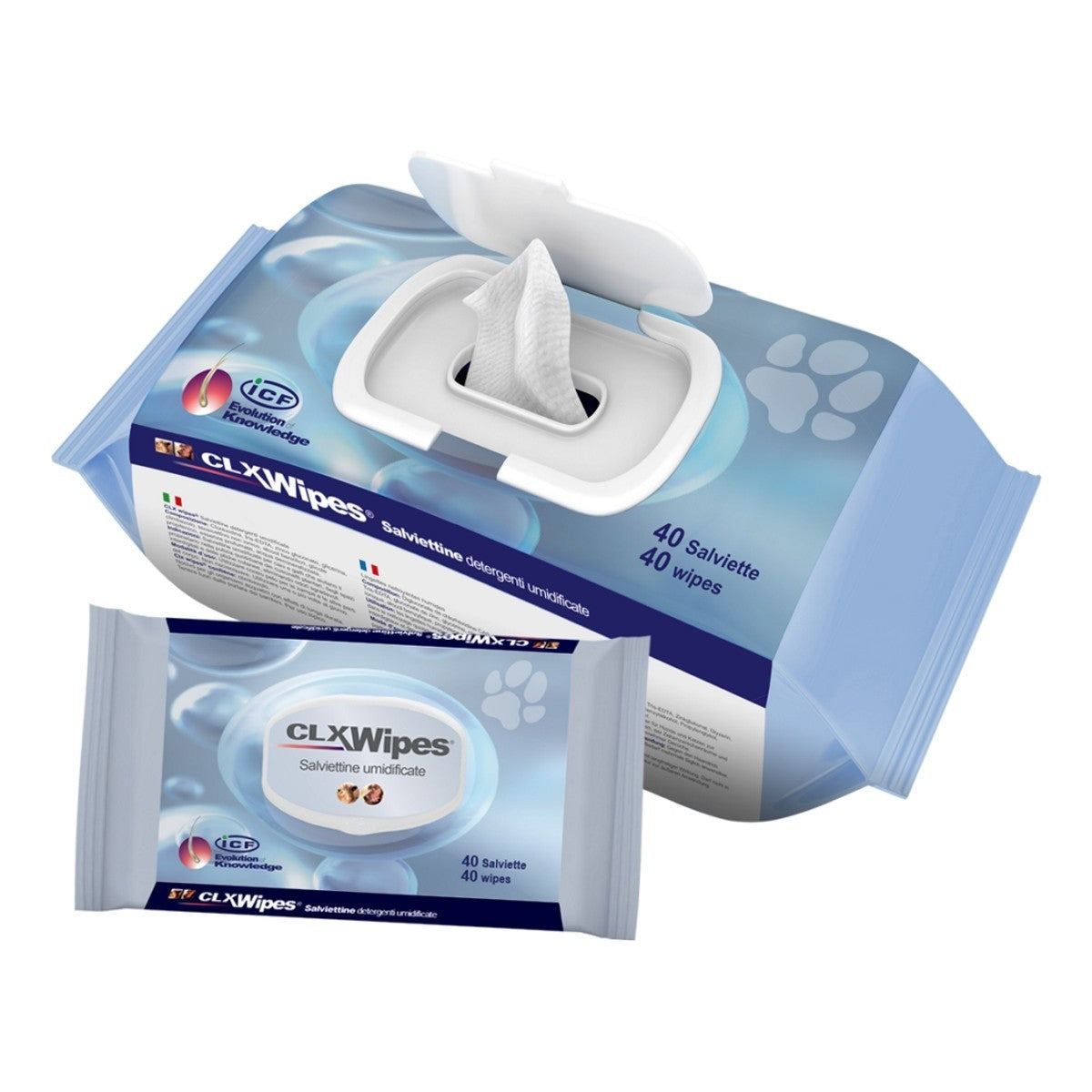 CLX Wet Cleaning Wipes for Cats and Dogs (Pack of 40)