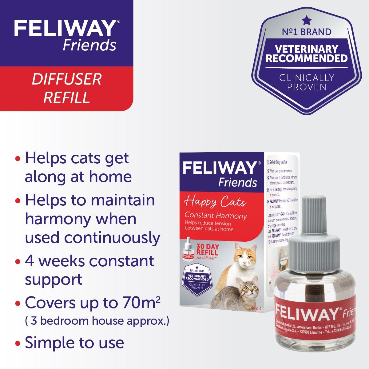 Feliway Friends Refill 48ml