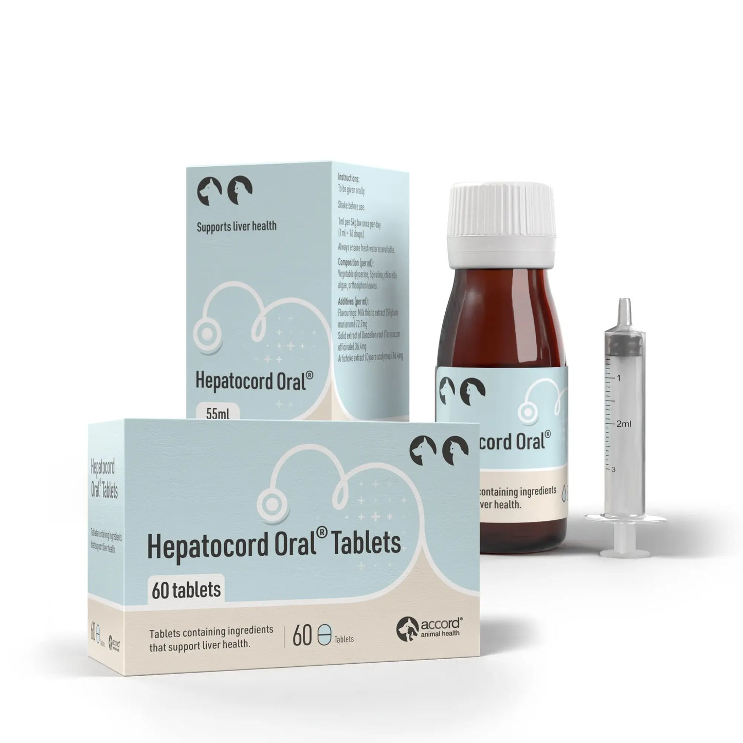 Hepatocord Oral Liver Support Supplement for Dogs & Cats