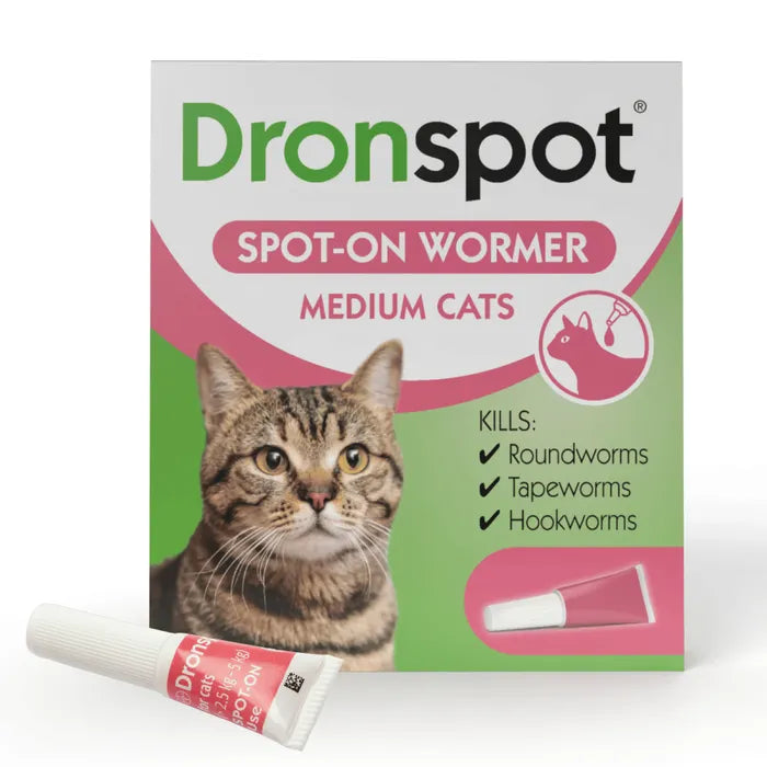 Dronspot Spot On Wormer for Cats