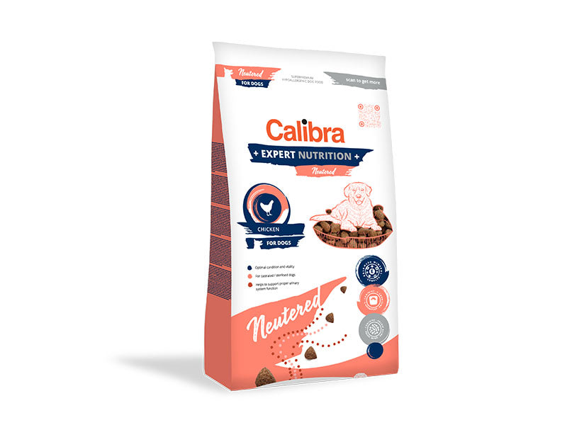 Calibra Expert Nutrition Neutered Dry Dog Food (Chicken)
