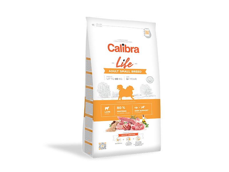 Calibra Life Adult Small Breed Dry Dog Food (Lamb)
