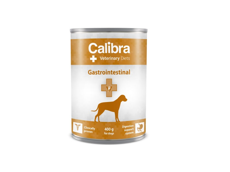 Calibra Veterinary Diet Gastrointestinal Wet Dog Food - Pack Size : 6 x 400g Cans