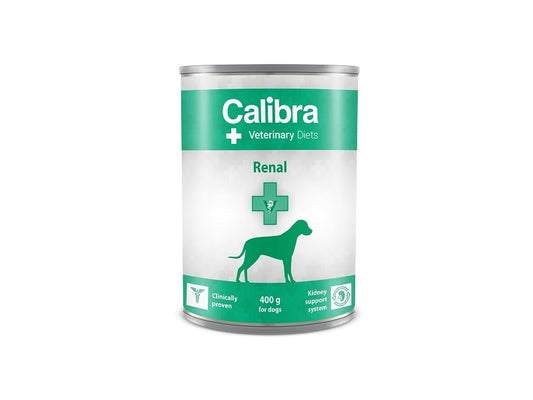 Calibra Veterinary Diet Renal Wet Dog Food - Pack Size : 6 x 400g Cans