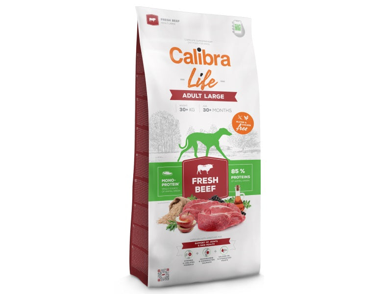 Calibra Life Adult Large Breed Dry Dog Food (Fresh Beef)