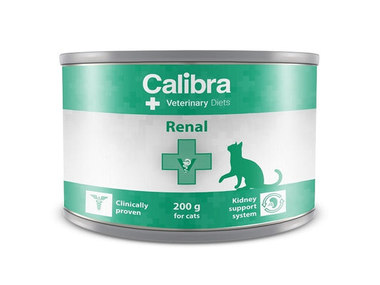 Calibra Veterinary Diet Renal Wet Cat Food - Pack Size : 6 x 200g Cans