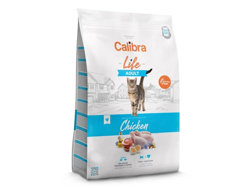 Calibra Life Adult Dry Cat Food (Chicken)