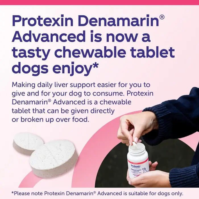 Protexin Veterinary Denamarin Advanced Liver & Gut Supplement for Dogs
